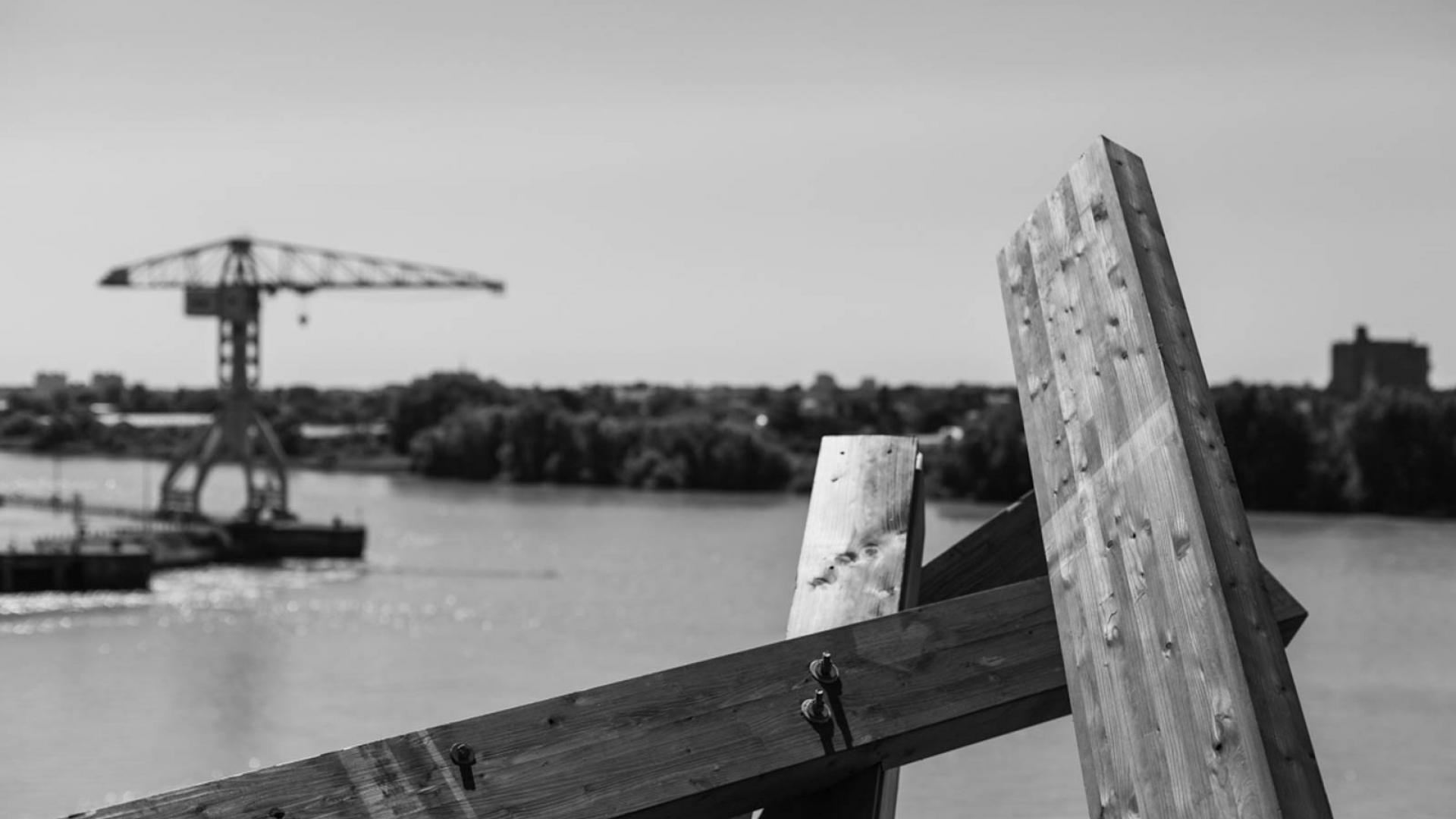 Nantes en noir et blanc