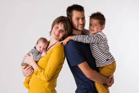 séance famille studio